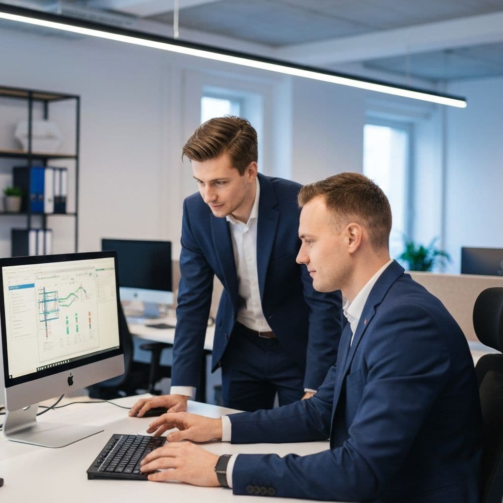 Das Opscale Team bei der Arbeit